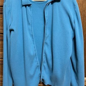 Jones New York Sport, blue, 2 piece set, size large, smoke free,